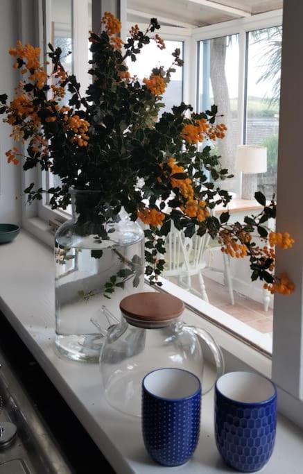 The Flower House, Idyllic Cornish Retreat. Appartement Saint Erth Buitenkant foto